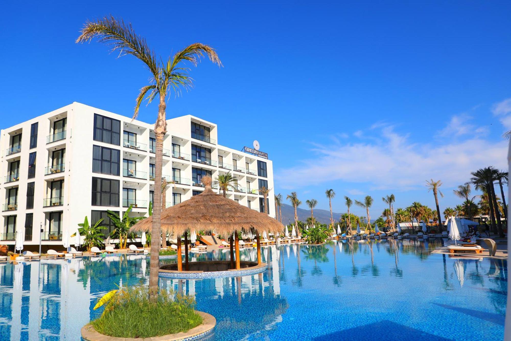 Oricon Coast Luxury Resort Orikum Bagian luar foto