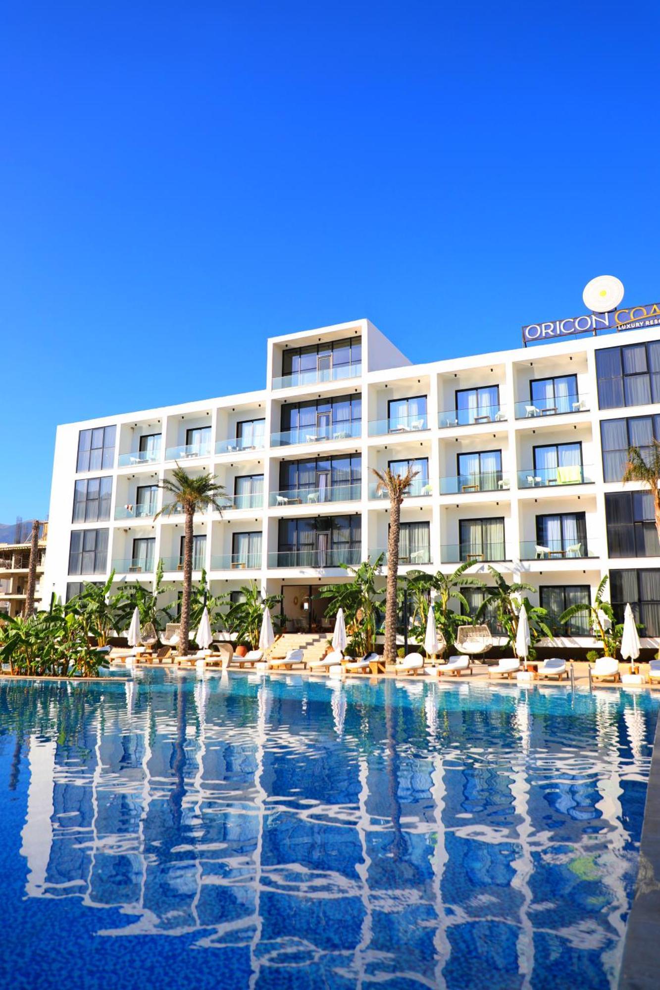 Oricon Coast Luxury Resort Orikum Bagian luar foto